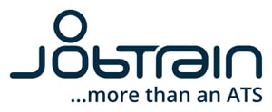 Email sig Jobtrain Logo ATS Strapline Dark Blue white bground
