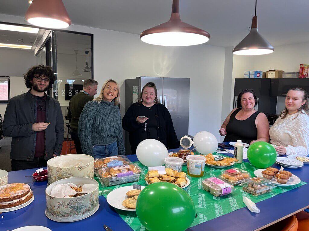 Jobtrain Macmillan Coffee Morning 2024