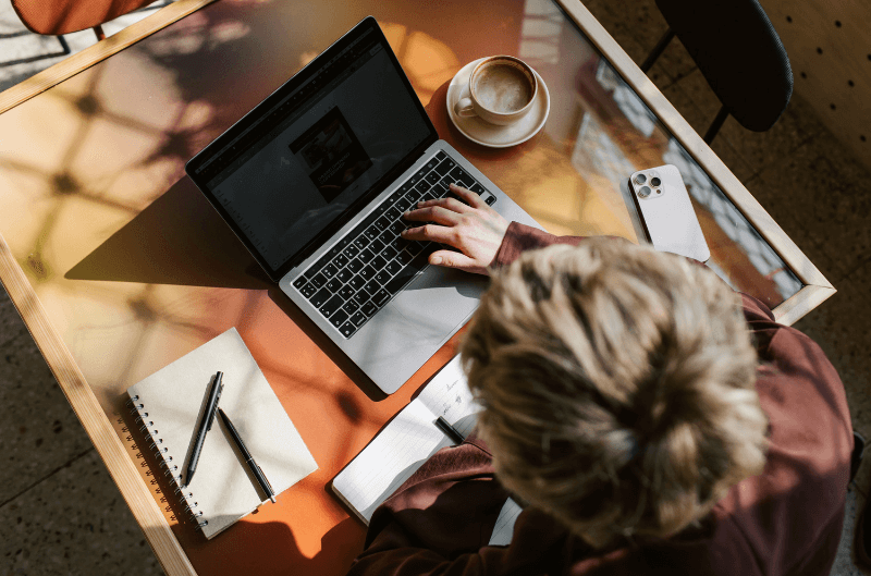 Person working on a laptop (1)