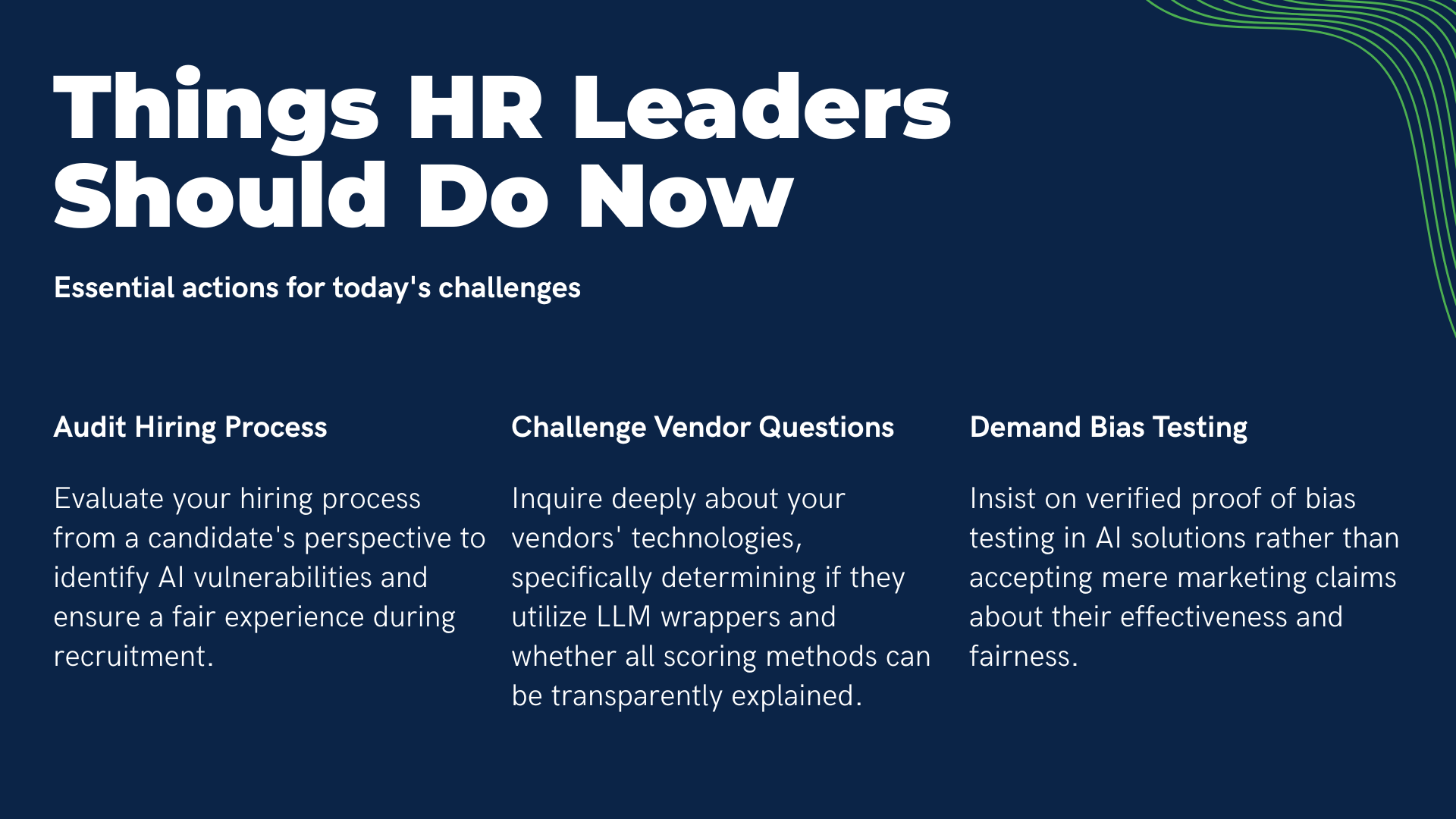 Presentation - Audit Hiring Process